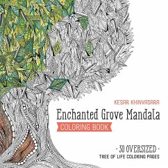 Cover Enchanted Grove Mandala Coloring Book