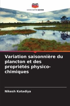 Variation saisonnière du plancton et des propriétés physico-chimiques - Kotadiya, Nikesh