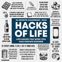 Hacks of Life 2025 12 X 12 Wall Calendar - Willow Creek Press