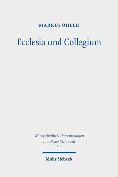 Ecclesia und Collegium (eBook, PDF) - Öhler, Markus