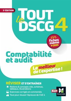 Cover Tout le DSCG 4 - Comptabilité et Audit - Révision et entraînement 2024-2025 (eBook, ePUB)