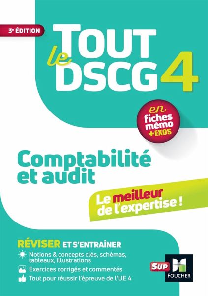 Tout le DSCG 4 - Comptabilité et Audit - Révision et entraînement 2025-2026 (eBook, ePUB) Tout le DSCG 4 - Comptabilité et Audit - Révision et entraînement 2025-2026 (eBook, ePUB)