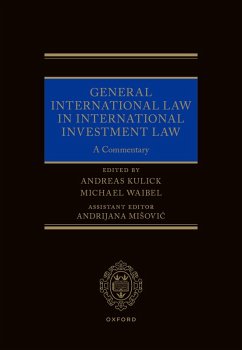 General International Law in International Investment Law (eBook, ePUB)