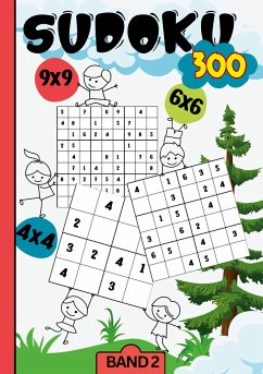 Sudoku Kids- 300 Sudoku für Kinder ab 6-8 Jahren - König, Mira