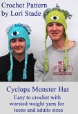 Cyclops Monster Hat for Teens Crochet Pattern (eBook, ePUB)