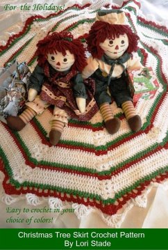 Cover Christmas Tree Skirt Crochet Pattern (eBook, ePUB)