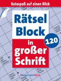 Rätselblock in großer Schrift 120