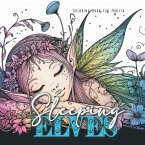 Sleeping Elves Coloring Book for Adults