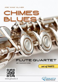 Flute Quartet sheet music: Chimes Blues (parts) (fixed-layout eBook, ePUB) - "King" Oliver, Joe