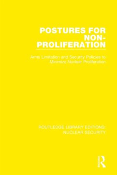 Postures for Non-Proliferation - Stockholm International Peace Research Institute