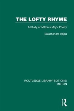 The Lofty Rhyme - Rajan, Balachandra