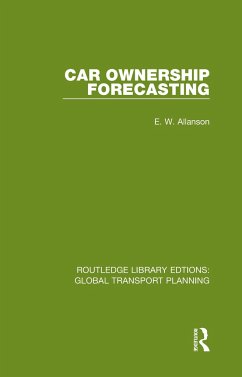 Car Ownership Forecasting - Allanson, E W