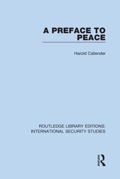 A Preface to Peace - Callender, Harold
