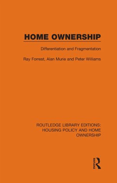 Home Ownership - Forrest, Ray; Murie, Alan; Williams, Peter