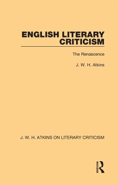 English Literary Criticism - Atkins, J W H