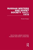 Russian Writers and Soviet Society 1917-1978