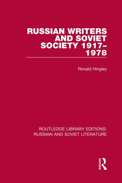 Russian Writers and Soviet Society 1917-1978 - Hingley, Ronald