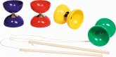 Diabolo mit Stöckern und Schnur