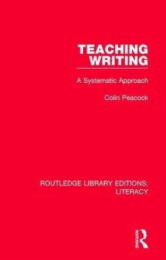 Teaching Writing - Peacock, Colin