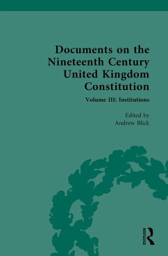 Documents on the Nineteenth Century United Kingdom Constitution