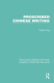 Proscribed Chinese Writing