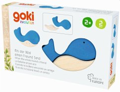 Cover Goki 58340 - Puzzle, Als der Wal einen Freund fand