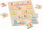 Goki 57344 - Puzzle Lerne zählen