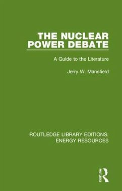The Nuclear Power Debate - Mansfield, Jerry W