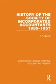 History of the Society of Incorporated Accountants 1885-1957