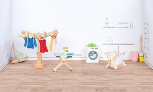 Goki 51461 - Accessoires Waschküche