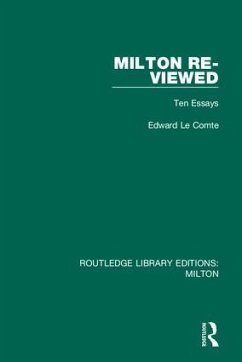 Milton Re-viewed - Le Comte, Edward