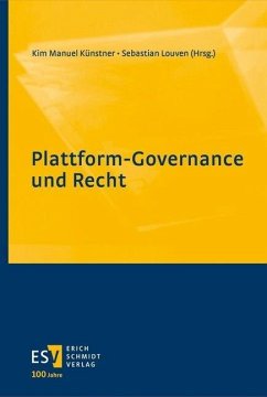 Plattform-Governance und Recht (eBook, PDF)