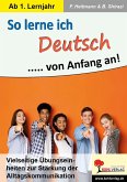 So lerne ich Deutsch ... von Anfang an! (eBook, PDF)