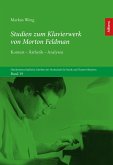 Studien zum Klavierwerk von Morton Feldman