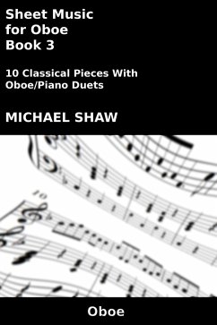 Cover Sheet Music for Oboe - Book 3 (Woodwind And Piano Duets Sheet Music, #19) (eBook, ePUB)