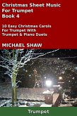 Christmas Sheet Music For Trumpet - Book 4 (eBook, ePUB)