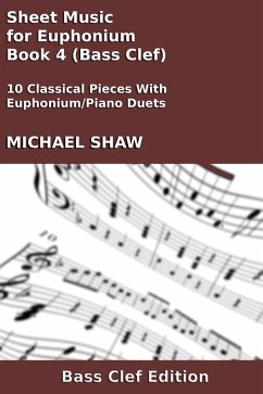 Cover Sheet Music for Euphonium - Book 4 (Bass Clef) (eBook, ePUB)