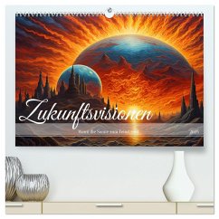Zukunftsvisionen Wenn die Sonne zum Feind wird (hochwertiger Premium Wandkalender 2025 DIN A2 quer), Kunstdruck in Hochglanz - Calvendo;Djeric, Dusanka