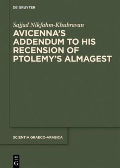 Avicenna's Addendum to His Recension of Ptolemy's Almagest - Nikfahm-Khubravan, Sajjad