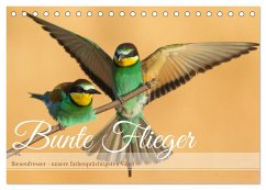 Bunte Flieger (Tischkalender 2025 DIN A5 quer), CALVENDO Monatskalender