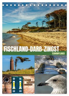 Fischland-Darß-Zingst Terminplaner (Tischkalender 2025 DIN A5 hoch), CALVENDO Monatskalender - Calvendo;Felix, Holger