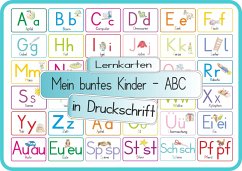Cover Mein buntes Kinder-ABC Druckschrift mit Umlauten, Doppellauten und Sp, St, Sch und Pf