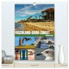 Fischland-Darß-Zingst Terminplaner (hochwertiger Premium Wandkalender 2025 DIN A2 hoch), Kunstdruck in Hochglanz