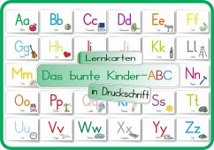 Das bunte Kinder-ABC in Druckschrift - Momm, Helga