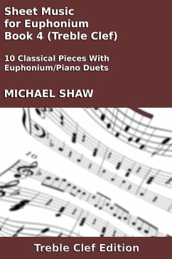 Cover Sheet Music for Euphonium - Book 4 (Treble Clef) (eBook, ePUB)