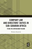 Company Law and Directors' Duties in Sub-Saharan Africa (eBook, PDF)