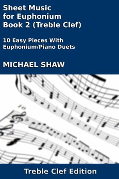 Cover Sheet Music for Euphonium - Book 2 (Treble Clef) (eBook, ePUB)