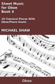 Sheet Music for Oboe - Book 4 (Woodwind And Piano Duets Sheet Music, #20) (eBook, ePUB)