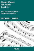 Sheet Music for Flute - Book 1 (Woodwind And Piano Duets Sheet Music, #13) (eBook, ePUB)