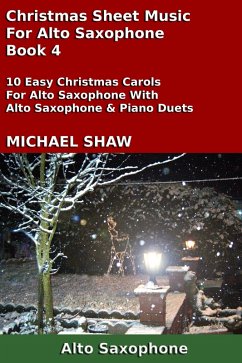 Cover Christmas Sheet Music For Alto Saxophone - Book 4 (eBook, ePUB)